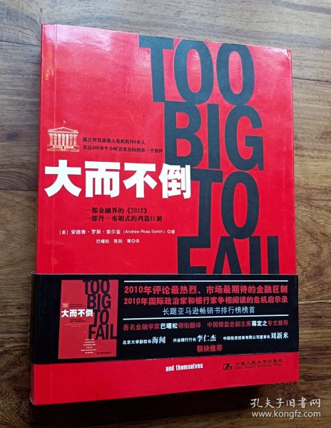 大而不倒：2010年全球政要和首席执行官争相阅读的金融危机启示录