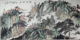 闫永辉  四尺作品
             闫永辉，1971年生，别号：一墨斋过客、无形堂主人，现居北京。自幼学习绘画，2001年研修于北京画院，导师石齐先生。2003年考入北京画院高研班，师从王明明先生。作品二十多次参加中国美协主办的国家级展览，并多次获奖。中国美术馆、故宫博物院、最高人民法院等国家机构均有作品收藏。