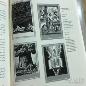 Rockwell Kent 肯特1950藏书票一枚 《偷书者的下场唯有被绞死》安蒂奥科社定制的通用藏书票 ，子安推荐