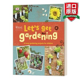 英文原版 RHS Let's Get Gardening 一起来做园艺 英文版 进口英语原版书籍