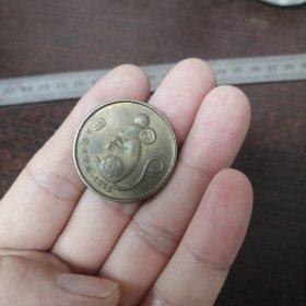 鼠年纪念章/上海造币厂