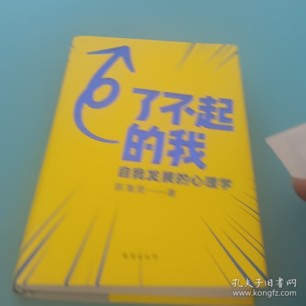 了不起的我：自我发展的心理学