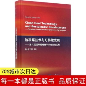 洁净煤技术与可持续发展——第八届国际煤燃烧学术会议论文集