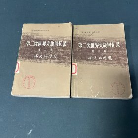 第二次世界大战回忆录 第三卷伟大的同盟（上下）