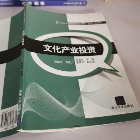 21世纪经济管理精品教材.文化产业系列-文化产业投资