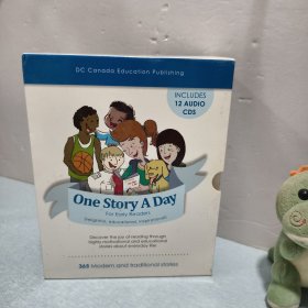 英文原版 One Story A Day 小学版365个故事天天故事会在线听音频（全套12册）【12本+11张CD 】