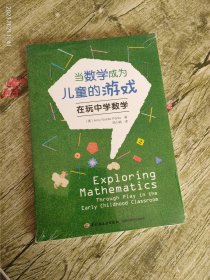 万千教育学前·当数学成为儿童的游戏：在玩中学数学