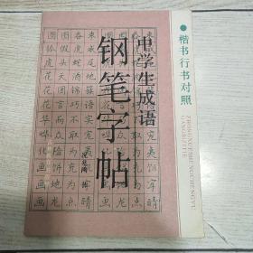 中学生成语钢笔字帖（楷书行书对照）