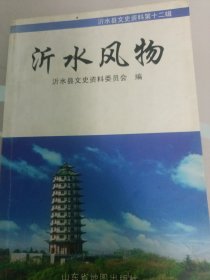 沂水县文史资料第十二辑沂水风物