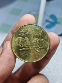 辽银兔年生肖纪念章