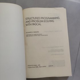 结构程序设计与用 PASCAL 语言解题 英文