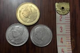 新加坡硬币泰国泰铢韩元 外币硬币纪念币 购买看描述