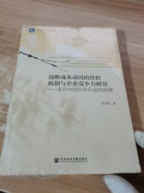 战略成本动因的管控机制与企业竞争力研究：来自中国汽车行业的依据