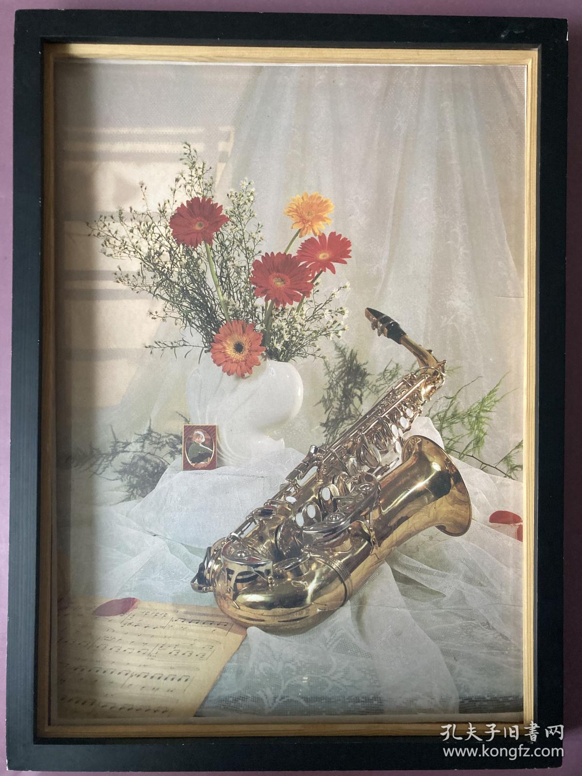 #每日一更# 1990年 花朵的乐章 怀旧年画挂历年历画 品相如图 尺寸四开 全网络销售 喜欢的朋友不要错过