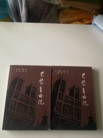 巴黎圣母院上下册（非馆藏）品好平整自然旧。