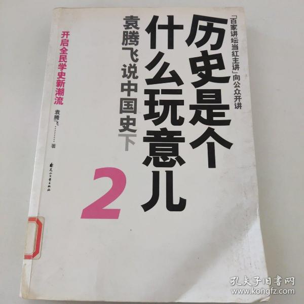 历史是个什么玩意儿2：袁腾飞说中国史下