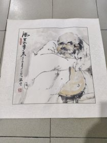 王小龙国画作品一副