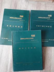 3本   威海电业局企业标准(车间工作、通用工作、中层干部工作)