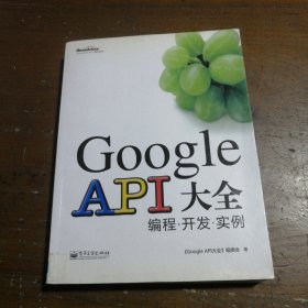 Google API大全：编程·开发·实例