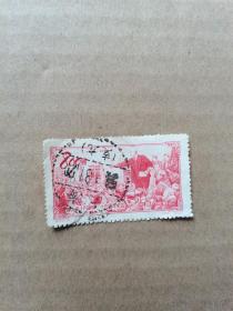 邮票，纪20苏联十月革命35周年