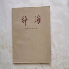 辞海—语言文字分册