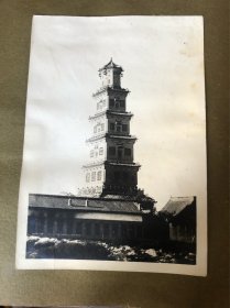 民国山西临汾铁佛寺老照片