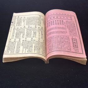 中华新字典 ，首册 检字表，酉戌亥集，民国