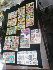 1，港女星，小版贴纸13版不同，包老保真尺寸见图中格板