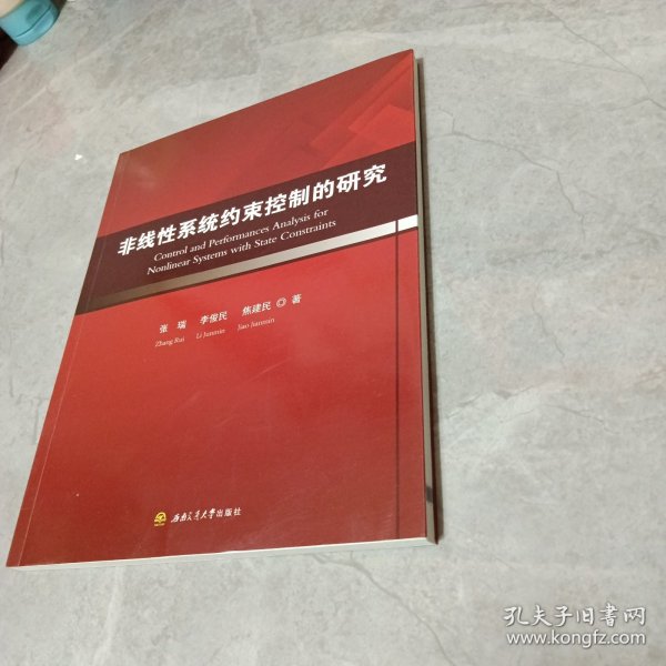 非线性系统约束控制的研究