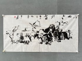 河南著名书画家马树清先生大写意系列作品