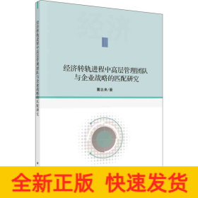 经济转轨进程中高层管理团队与企业战略的匹配研究