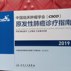 中国临床肿瘤学会(CSCO)原发性肺癌诊疗指南2019