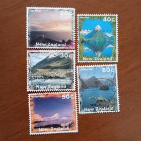 新西兰邮票：冰川
