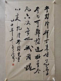魏启后书法精品软片