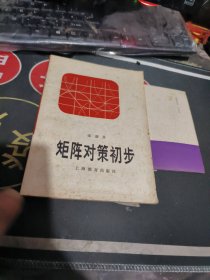 矩形对策初步 作者: 张盛开 【 1980年 1版 1 印、品相不错 ）