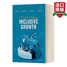 英文原版 How to Achieve Inclusive Growth 如何实现包容性增长 英文版 进口英语原版书籍