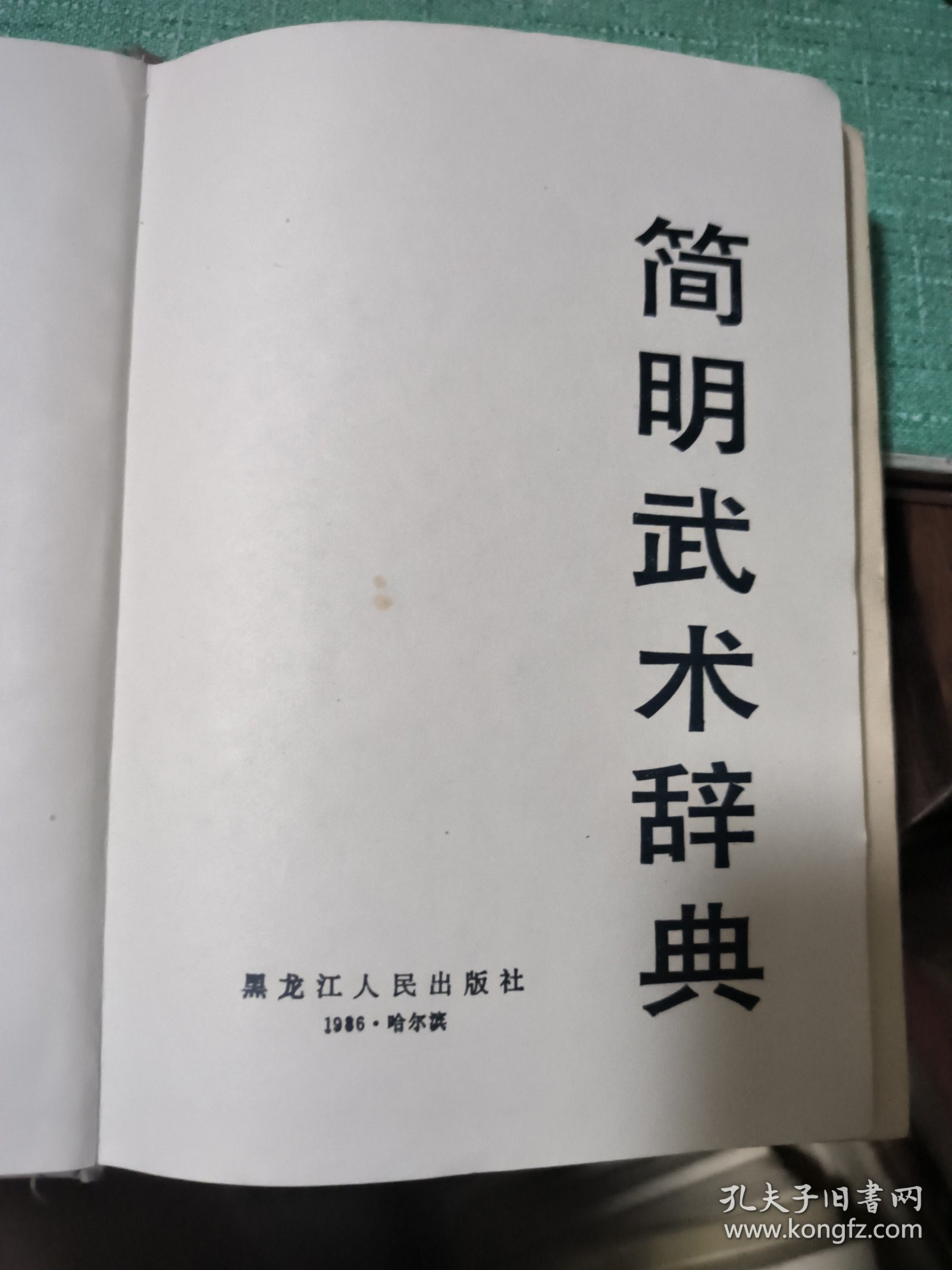简明武术辞典