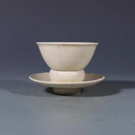 定窑白釉茶盏