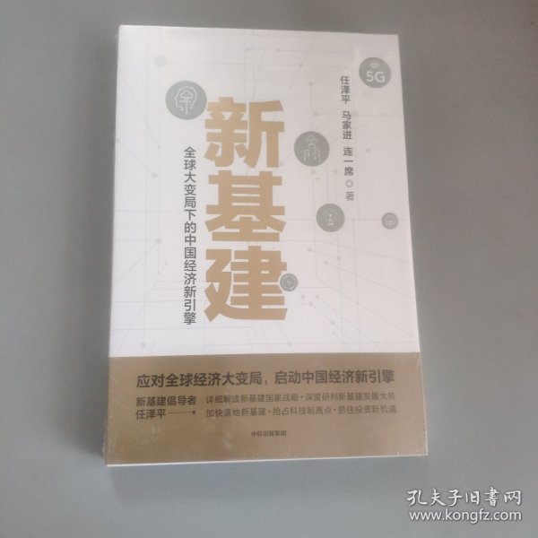 新基建：全球大变局下的中国经济新引擎任泽平新作（与普通版随机发货）