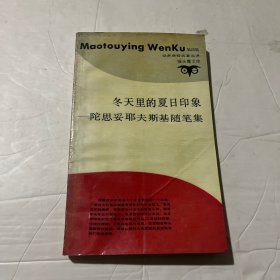 冬天里的夏日印象：陀思妥耶夫斯基随笔集