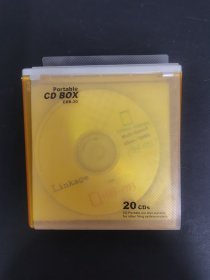 光盘CD：PORTABLE BOX 《LINKAGE》Multi-speed 80min/700MB 20碟盒装 （少2碟）共18碟盒装 附笔记 碟片有划痕 以实拍图购买