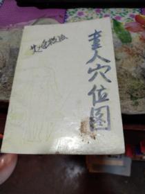 中医原书， 法童人穴位图----艾火急救法 （手抄绘印本）民间振兴中医陕西分会藏存