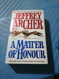 英文原版 A Matter of Honour