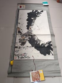 河北画家~~孔维三：绘画作品（一览群山）画心内净（145厘米X80厘米）