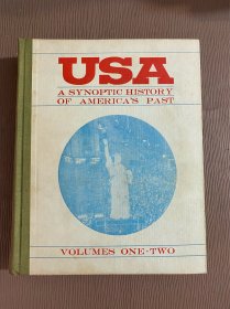 USA：A Synoptic History of America's Past（美国简史）1-2卷英文原版精装