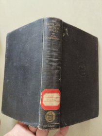 古旧书 THE SILVER BOX ，STRIFE ，JUSTICE BY JOHN GALSWORTHY 《约翰.高尔斯华绥 三篇剧作合集> 含作者传记 评论,参考注释近200余页 [昭和十年 日本印制】布面精装本