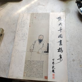 张大千国画稿集