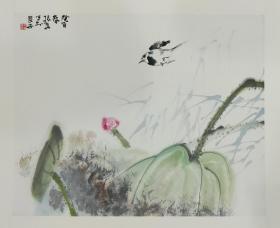 【杜振华】陕西著名实力派画家，康师尧入室弟子，西安中国画院画家、西安美协理事、陕西花鸟画理事，西安电子科技大学研究生院导师，作品曾入展第九届全国美展（优秀奖）、中国国家画院第一届作品展、全国第一届工笔画大展