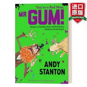 英文原版 You'Re a Bad Man, Mr. Gum阿甘外传-阿甘和大狗杰克 英文版 进口英语原版书籍