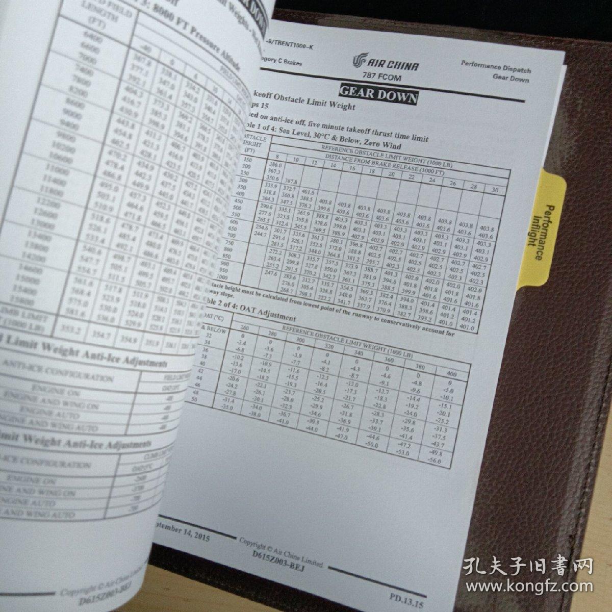 787 Flight Grew Operations Manual  Air China Limited